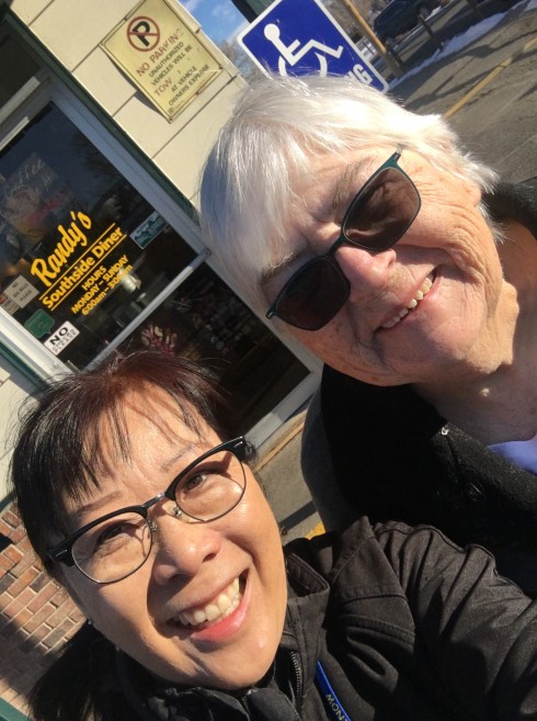 Elaine and Margie @ Randy's Southside Diner