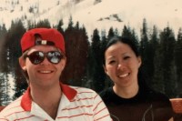 Elaine & Scot, Brighton UT 1986