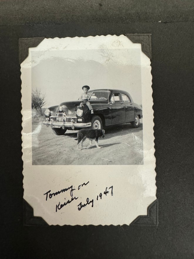 Tommy on Kaiser 1947